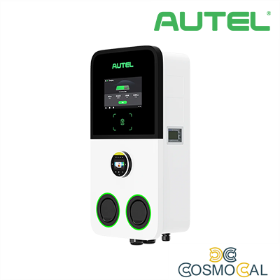 MaxiCharger AC ULTRA 2*22kW - 2 veicoli, versione con POS