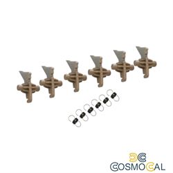 6xUpper Picker Finger W/Spring KM3050,KM4050,KM5050#2BL20080