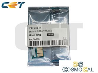 CET Drum Chip Black Konica Minolta Bizhub C220,C280,C360