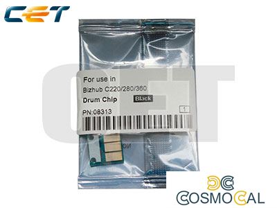 CET Drum Chip Black Konica Minolta Bizhub C220,C280,C360