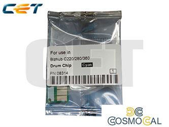 CET Drum Chip CMY Konica Minolta Bizhub C220,C280,C360