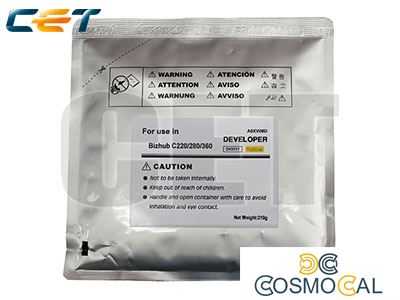 CET Konica Minolta DV311Y Developer #A0XV08D