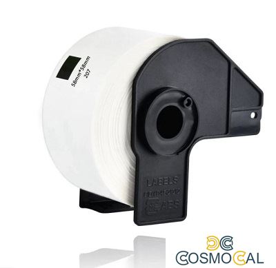 White 58mmX58m Compa Brother P-Touch QL1000,1050,1060,820