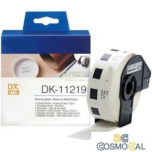 White 12mm 1200psc for Brother P-Touch QL1000 1050 1060