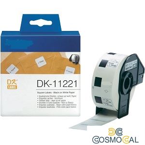 White 23mmX23mm 1000psc for Brother P-Touch QL1000 1050 1060