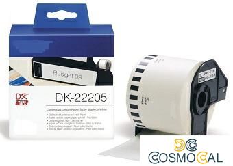 White 62mmX30.48m  for Brother P-Touch QL1000 1050 1060