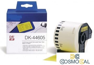 Yellow 62mmX30.48m  for Brother P-Touch QL1000 1050 1060