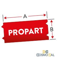 White on Red Com BMP21LAB Plus-9.5mmx6.4m#M21-375-595-RD