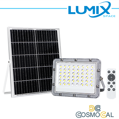 PROIETTORE SOLARE LED 200W + Crepuscolare