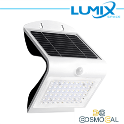 Lampada da parete LED solare senza fili con Sensori 500lm