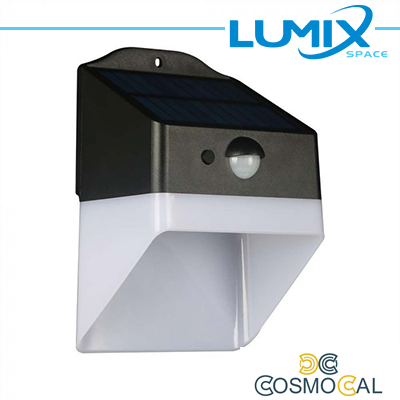 Lampada da parete solare LED senza fili con sensori