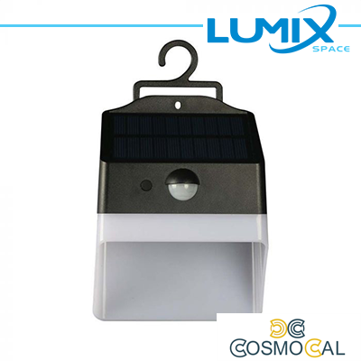 Lampada da parete solare LED senza fili con sensori