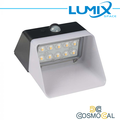 Lampada da parete solare LED senza fili con sensori