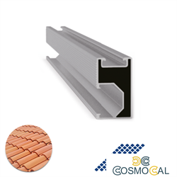 Profilo di supporto x tetti Tegola - barre da 3.6 metri