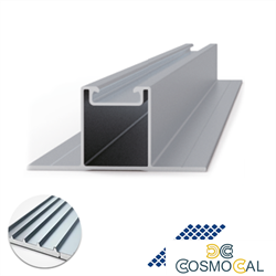 Profilo di supporto x tetto in lamiera grecata/sandwich - barre