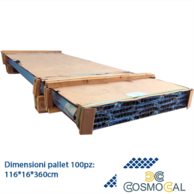 Profilo di supporto x tetto in lamiera grecata/sandwich - barre