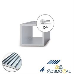 Giunto per profilo tetto a pannelli sandwich