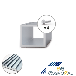 Giunto per profilo tetto a pannelli sandwich