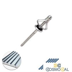 Rivetto a farfalla con guarnizione