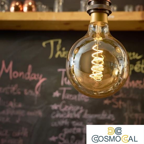 Shelly Vintage G125 Globo Bianco caldo