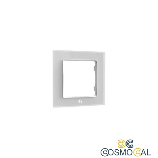 Shelly Wall Frame 1 - Placca da parete bianca compatibile Legran