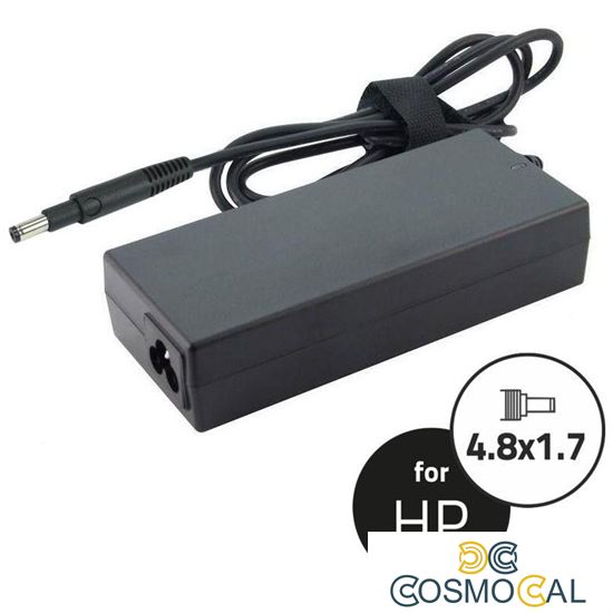Alimentatore HP 19.5V 65W 3.33A 4.8x1.7 plastica sagomata