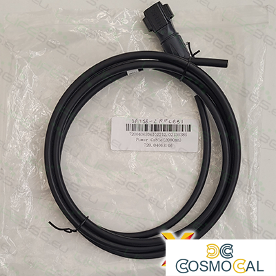 Cavo alimentazione BATTERIA INVERTER negativo (B) 2m