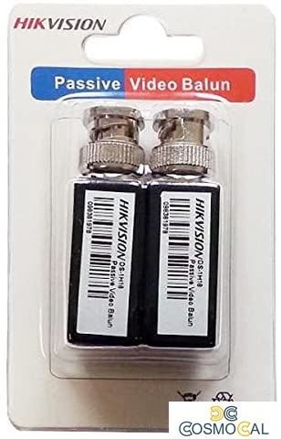 Video balun Passivi, marcati Hikvision  -  1 coppia