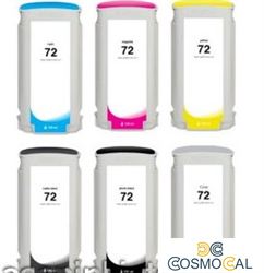 130ml Dye PBK for HP Designjet T1100,T1200,T1300,T2300,#72