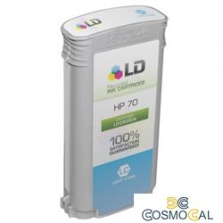 130ml Pigment Light Ciano for HP Z2100,Z3100,Z3200,Z5200#70