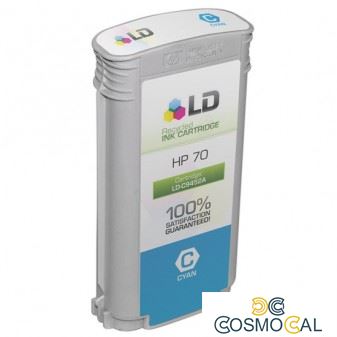 130ml Pigment Ciano for HP Z2100,Z3200,Z5200,Z5400#70