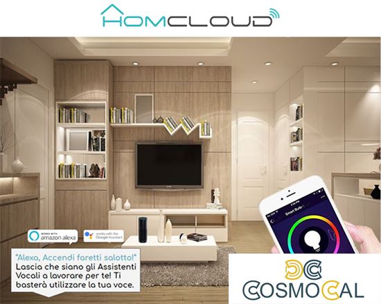 Lampadina Wi-FI RGB + Bianco CCT E27 dimmerabile