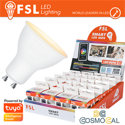 Lampada GU10 SMART BEACON TECH 6w 3WHITE Dim + EXPO