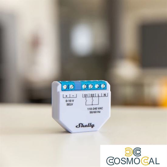 Shelly Plus 0-10V Dimmer - Smart Dimmer AC 1ch. WiFi/BT
