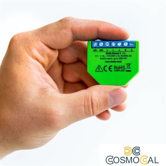 Shelly Dimmer 2 - Smart Dimmer AC 1 ch. WiFi/BT + PM