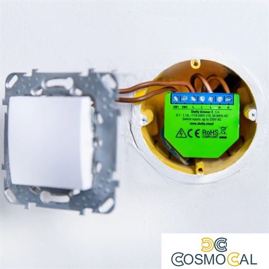 Shelly Dimmer 2 - Smart Dimmer AC 1 ch. WiFi/BT + PM