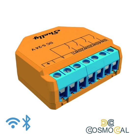 Shelly Plus I4 DC - Smart Control 4 input DC WiFi/BT