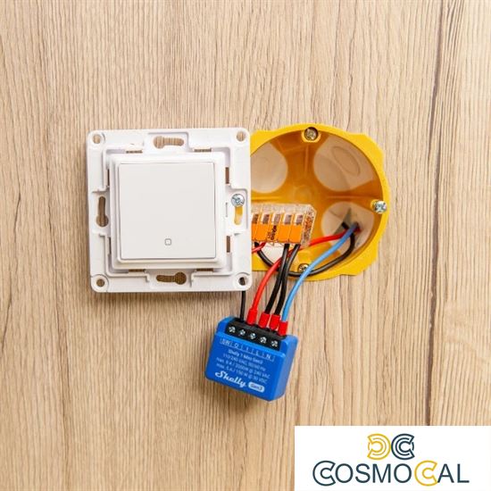 Shelly Mini 1 Gen3 - Smart Relay contatto pulito 8A AC/DC WiFi/B