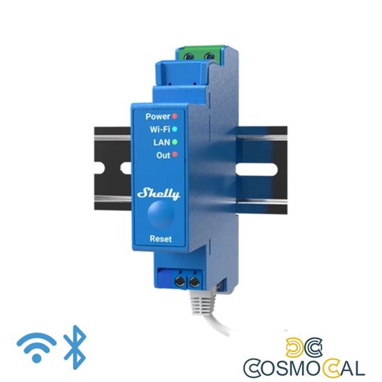 Shelly Pro 1 - IP Smart Relay contatto pulito DIN 1ch. LAN/WiFi/