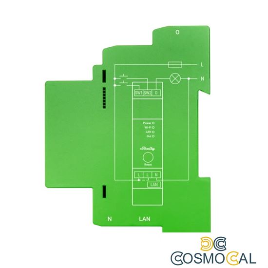 Shelly Pro Dimmer 1PM - IP Smart Dimmer 1ch LAN/WiFi/BT + PM