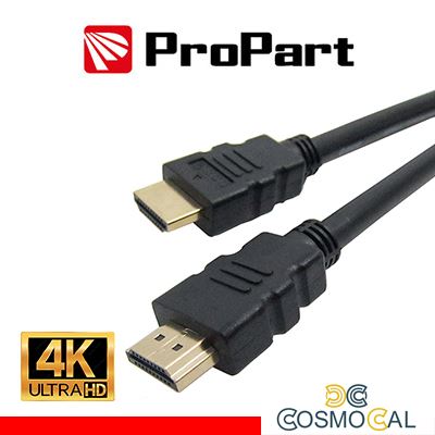 Cavo HDMI 2.0 High Speed 4K 3D con Ethernet 0.5m SP-SP NERO