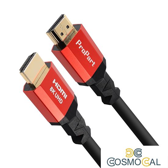 Cavo HDMI 2.1 HighSpeed 8K 3D con Ether.2m SP-SP Ner BLISTER