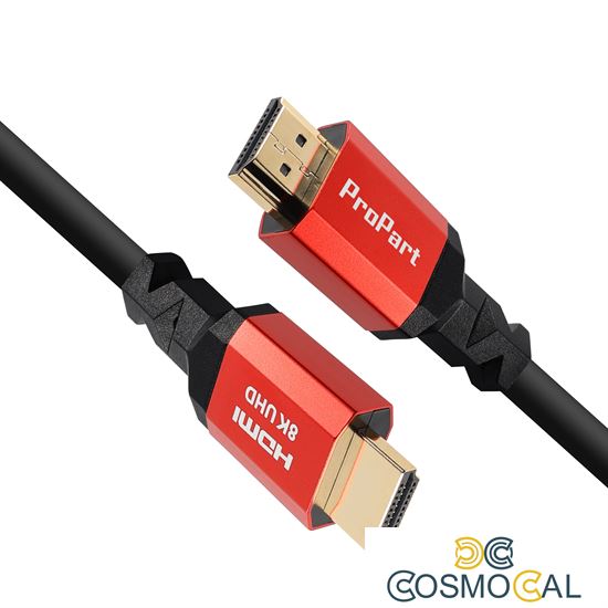 Cavo HDMI 2.1 HighSpeed 8K 3D con Ether.2m SP-SP Ner BLISTER