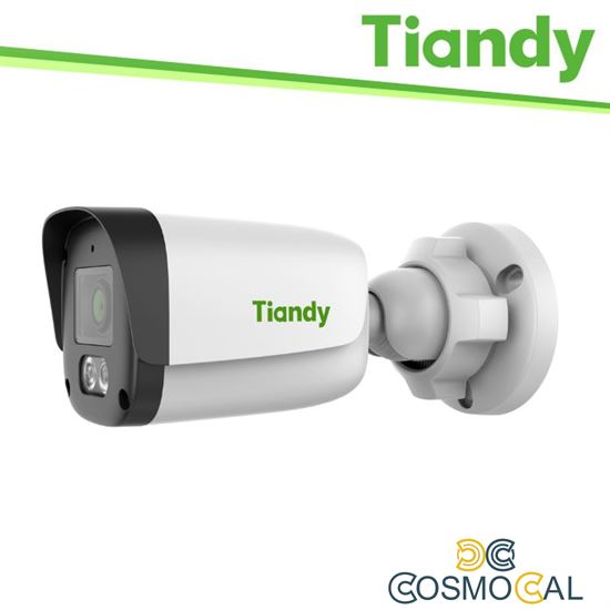 Tiandy Telecamera Bullet Super Lite 4MP 2.8mm, PoE, Whitelight,