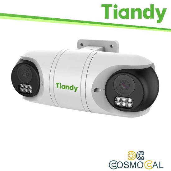 Tiandy Telecamera Double Turret Spark 2MP 2.8mm, PoE, 0.02Lux, I