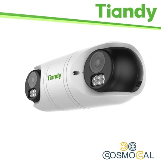 Tiandy Telecamera Double Turret Spark 2MP 2.8mm, PoE, 0.02Lux, I