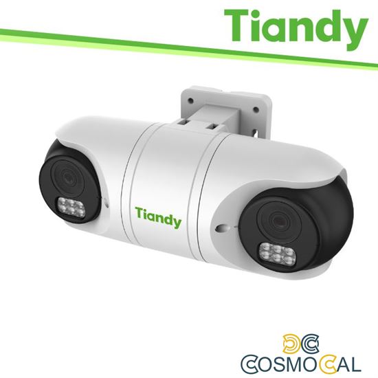Tiandy Telecamera Double Turret Spark 2MP 2.8mm, PoE, 0.02Lux, I