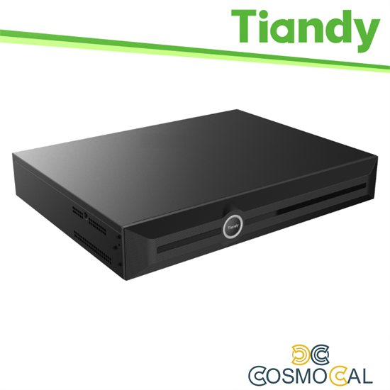Tiandy NVR 40 Canali 80/80Mbps, registr. 8MP/4K, 2 porte LAN, 2H