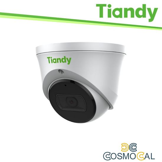 Tiandy Telecamera Turret Spark 4MP 2.8mm, PoE, 0.02Lux - TC-C34X