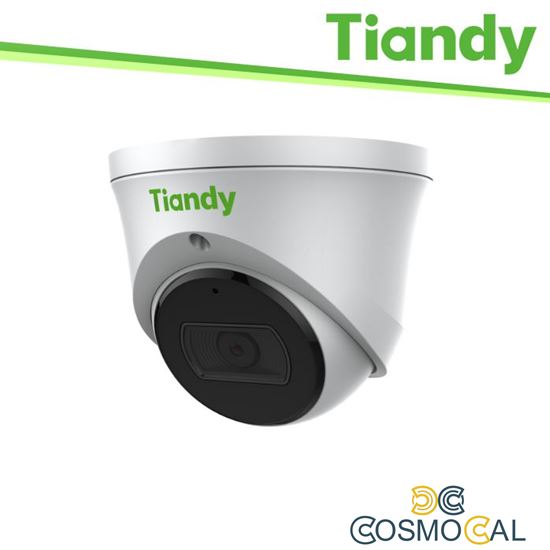 Tiandy Telecamera Turret Super Lite 4MP 2.8mm, PoE, Whitelight -